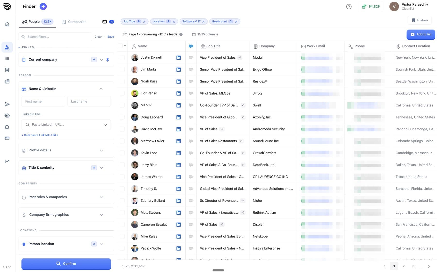 A bulk email list being validated pass by pass before a send